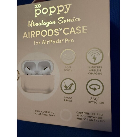 XO Poppy Pink AirPod Pro Case New Sealed Box - Picture 2 of 8